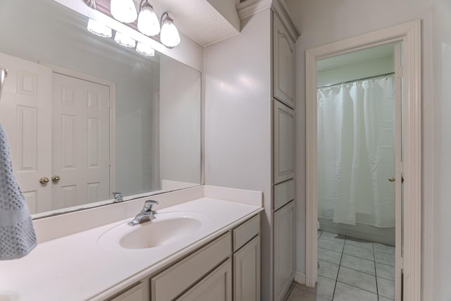 18988 Ocean Mist Ct, Montgomery, TX 77356 - bathroom with vanity and tile patterned floors