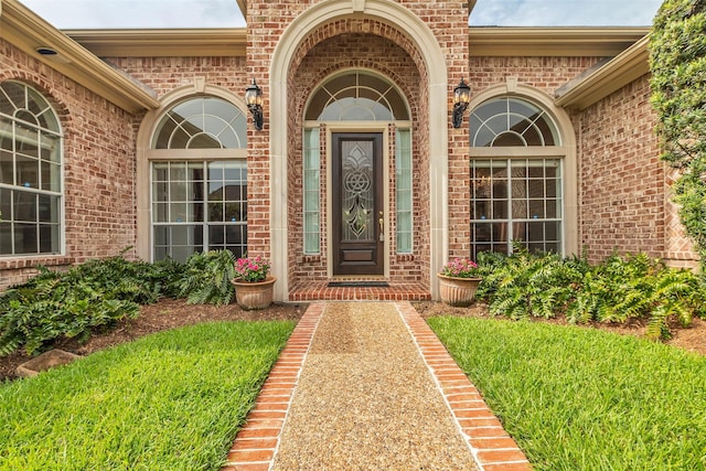 12715 Havant Cir, Houston, TX 77077 - property entrance with brick siding