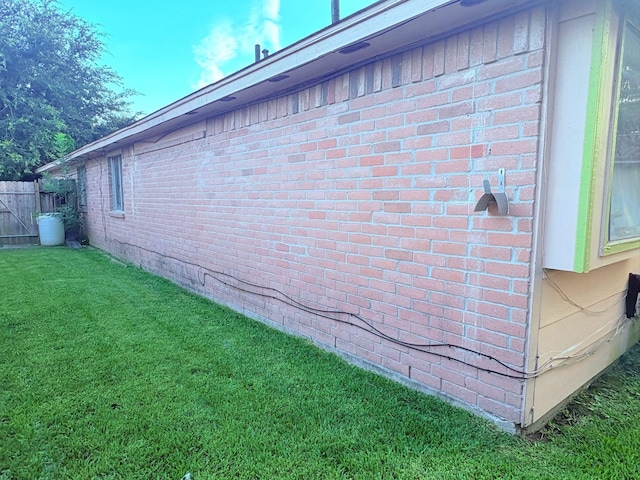 12943 Bamboo Forest Trl, Houston, TX 77044 - view of side of home with brick siding