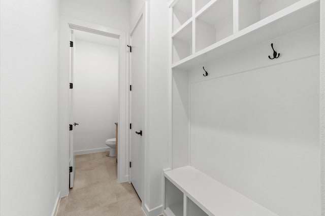 1018 Patton St, Houston, TX 77009 - mudroom with baseboards