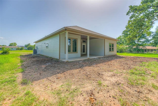 175 Echo Ln, Livingston, TX 77351 - back of property with a patio area