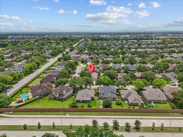 10002 Dawn Brook Dr, Pearland, TX 77584 - aerial perspective of suburban area