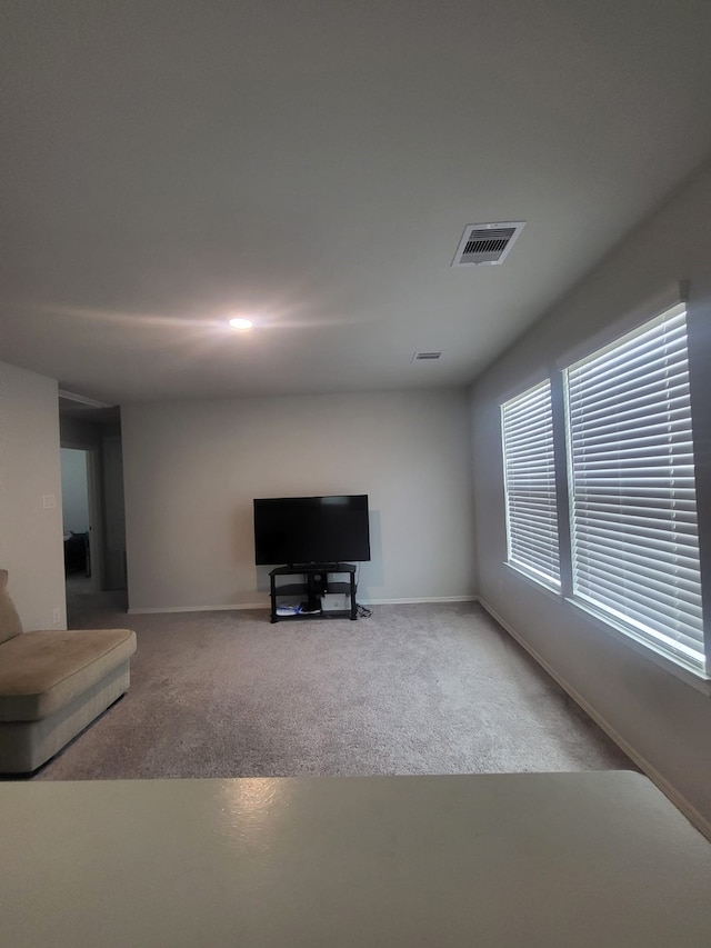 5731 Fresh View Ct, Katy, TX 77493 - unfurnished living room with carpet flooring and recessed lighting
