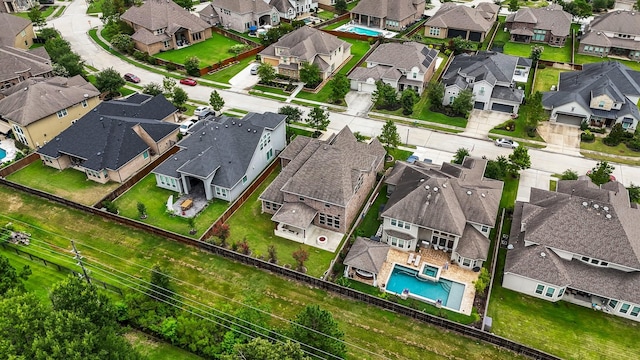 4038 Sabine Valley Trl, Spring, TX 77386 - aerial perspective of suburban area with a pool
