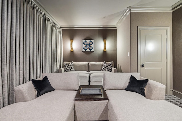 10825 Smithdale Rd, Houston, TX 77024 - cinema featuring crown molding