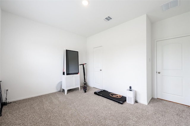 21427 Hawthorn Prairie Dr, New Caney, TX 77357 - unfurnished bedroom with carpet flooring