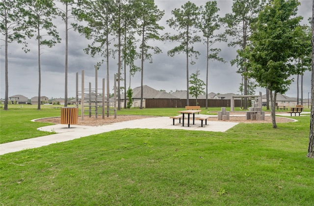 21427 Hawthorn Prairie Dr, New Caney, TX 77357 - view of home's community with a yard and a residential view