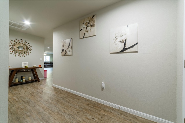 10126 Relic Oaks, San Antonio, TX 78240 - hall featuring wood finished floors