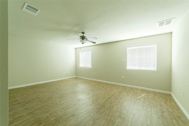 10126 Relic Oaks, San Antonio, TX 78240 - spare room featuring a ceiling fan and light wood finished floors