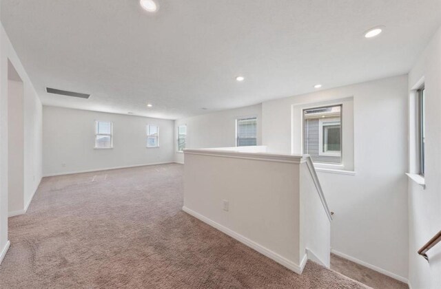 2019 Damasi Ln, Fresno, TX 77545 - basement with light colored carpet and recessed lighting