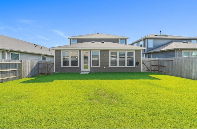 2019 Damasi Ln, Fresno, TX 77545 - rear view of property with a fenced backyard