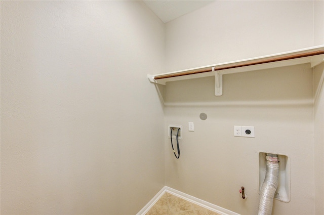 8115 Heartbrook Field Ln, Cypress, TX 77433 - washroom with hookup for an electric dryer, hookup for a gas dryer, and washer hookup