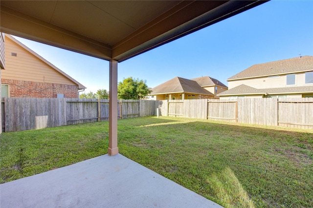 8115 Heartbrook Field Ln, Cypress, TX 77433 - fenced backyard with a patio
