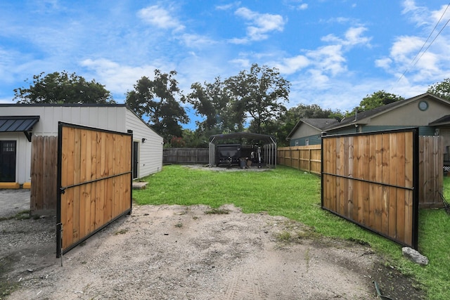 7208 Helmers St, Houston, TX 77022 - view of yard
