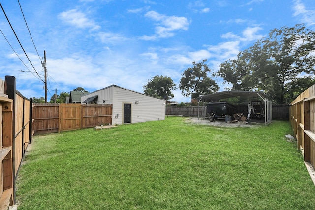 7208 Helmers St, Houston, TX 77022 - view of fenced backyard