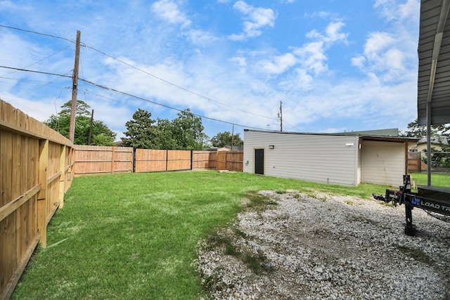 7208 Helmers St, Houston, TX 77022 - view of fenced backyard