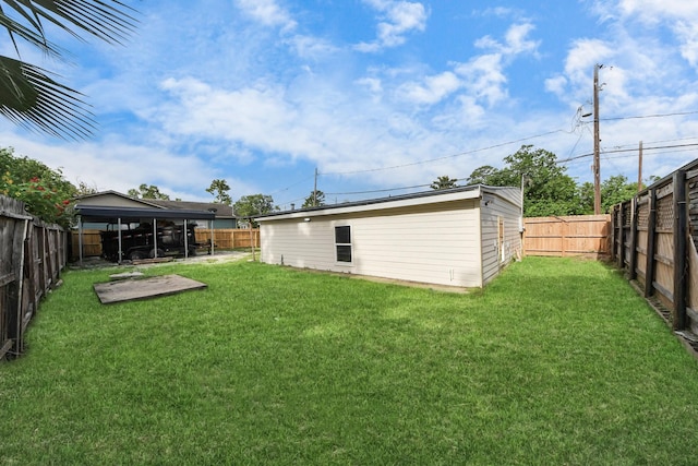 7208 Helmers St, Houston, TX 77022 - view of fenced backyard