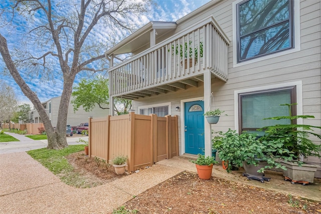 2379 Briarwest Blvd Unit 46, Houston, TX 77077 - entrance to property with a balcony