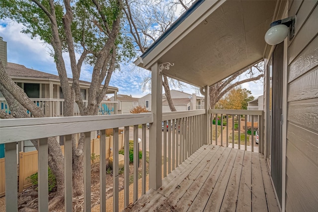 2379 Briarwest Blvd Unit 46, Houston, TX 77077 - wooden deck featuring a residential view