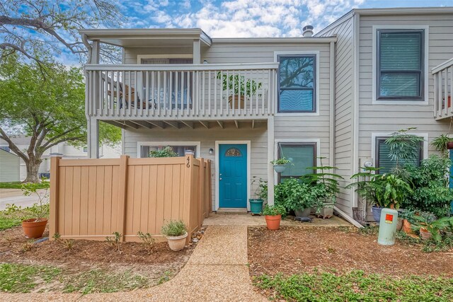 2379 Briarwest Blvd Unit 46, Houston, TX 77077 - view of front facade featuring a balcony