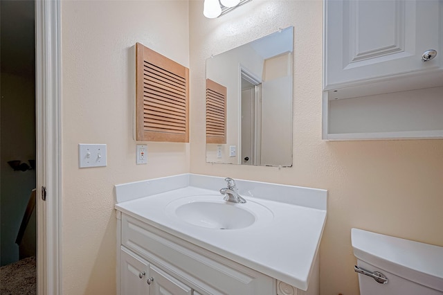 2379 Briarwest Blvd Unit 46, Houston, TX 77077 - bathroom with vanity and toilet