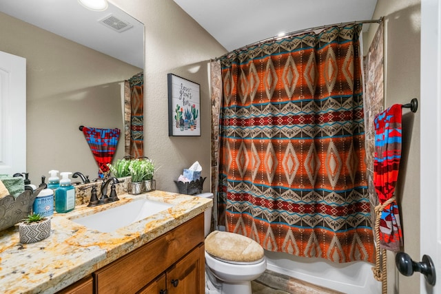 6112 Guyler St, Wallis, TX 77485 - full bath with vanity, shower / tub combo, and a textured wall