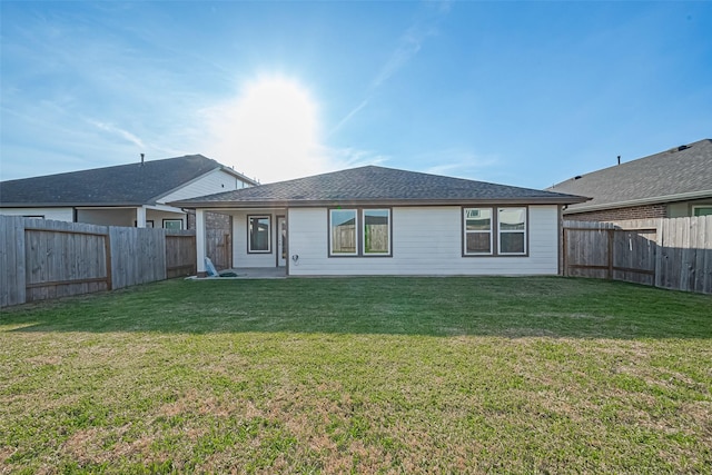 30119 Ousel Falls Ln, Katy, TX 77494 - rear view of property with a fenced backyard