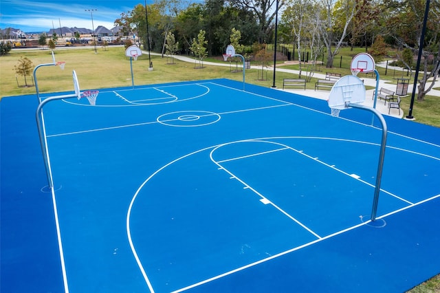 15122 Parkland Canyon Dr, Cypress, TX 77433 - view of sport court with community basketball court