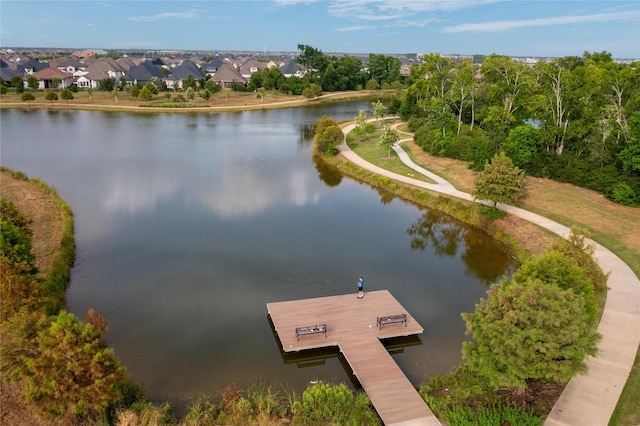 15122 Parkland Canyon Dr, Cypress, TX 77433 - aerial view of residential area with a nearby body of water