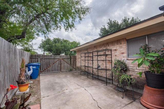 4957 Shadowbend Dr, Corpus Christi, TX 78413 - view of patio with a gate