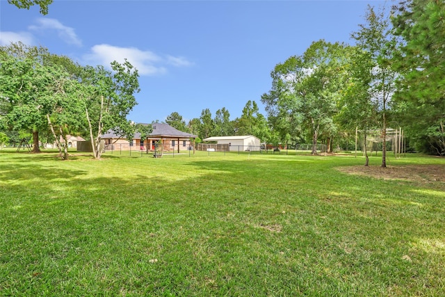15908 Mcnorton, Splendora, TX 77372 - view of yard