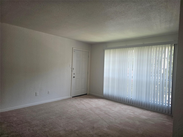 9201 Clarewood Dr Unit 204, Houston, TX 77036 - carpeted empty room featuring plenty of natural light, a textured wall, and a textured ceiling