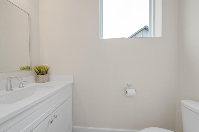 2504 W Tidwell Rd Unit C, Houston, TX 77091 - bathroom with toilet and vanity