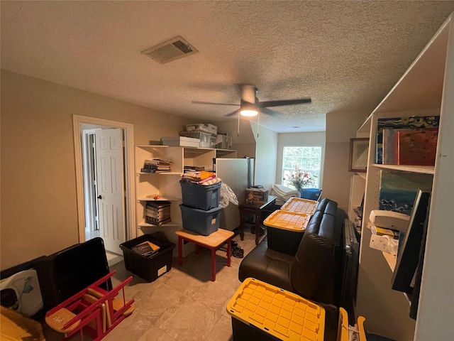 36218 Post Oak Cir, Magnolia, TX 77355 - storage room with ceiling fan