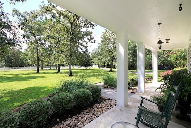 36218 Post Oak Cir, Magnolia, TX 77355 - view of covered porch
