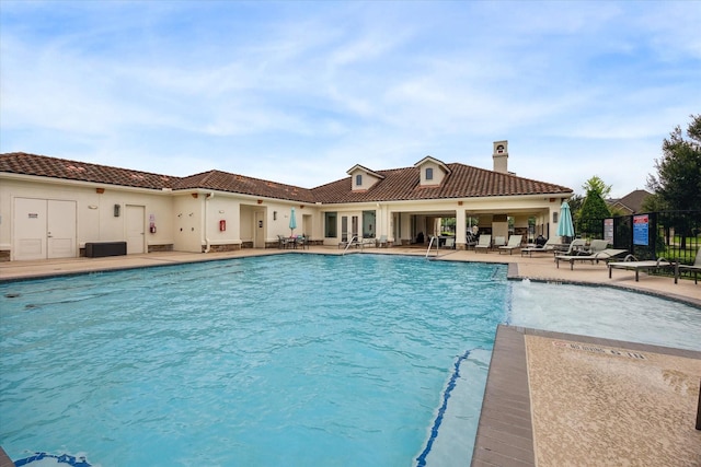 13223 Parkway Spring Dr, Houston, TX 77077 - community pool featuring a patio area