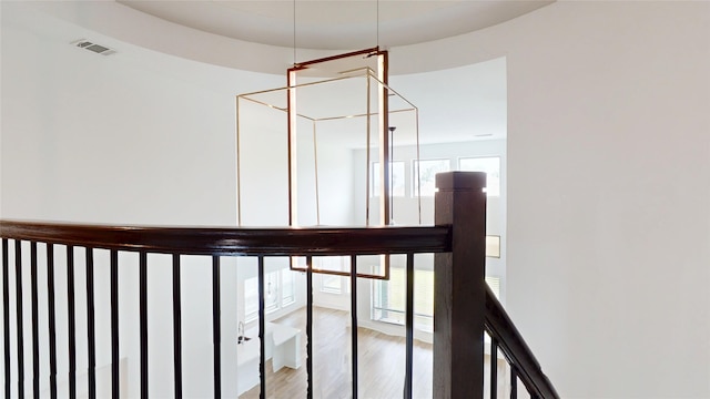 23604 Olive Creek Ln, New Caney, TX 77357 - stairs with a towering ceiling and wood finished floors