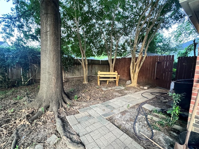 2702 Dovewood Ln, Spring, TX 77373 - fenced backyard with a patio area