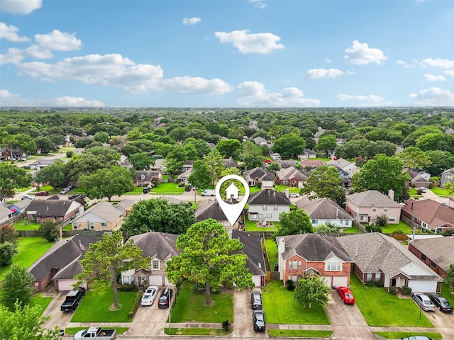 17006 Dusty Mill Dr E, Sugar Land, TX 77498 - aerial view of residential area