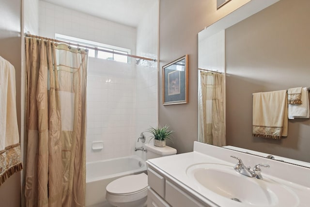12103 Via San Rocco Ct, Cypress, TX 77429 - bathroom featuring vanity and shower / bath combo with shower curtain