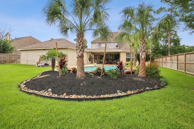 12103 Via San Rocco Ct, Cypress, TX 77429 - rear view of property featuring a fenced backyard