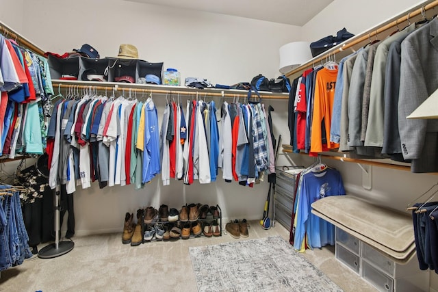 12103 Via San Rocco Ct, Cypress, TX 77429 - walk in closet featuring carpet
