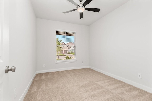 12831 Raemoir Dr, Humble, TX 77346 - spare room featuring carpet flooring and a ceiling fan