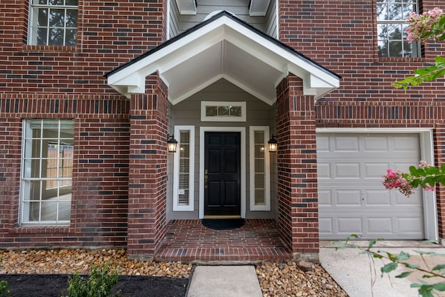 1815 Moston Dr, Spring, TX 77386 - property entrance with brick siding