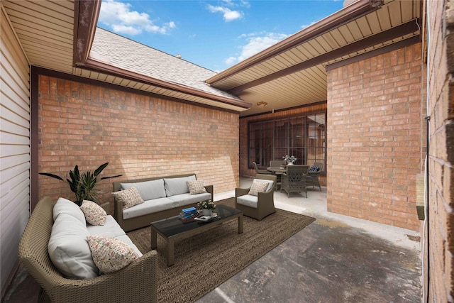 2701 11th St N, Texas City, TX 77590 - view of patio featuring outdoor lounge area