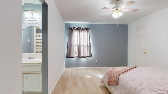 18118 Castle Rain Dr, Humble, TX 77346 - bedroom with carpet floors and a ceiling fan