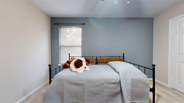 18118 Castle Rain Dr, Humble, TX 77346 - bedroom featuring light carpet