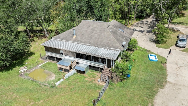 6203 Wickwillow Ln, Alvin, TX 77511 - aerial view of property and surrounding area