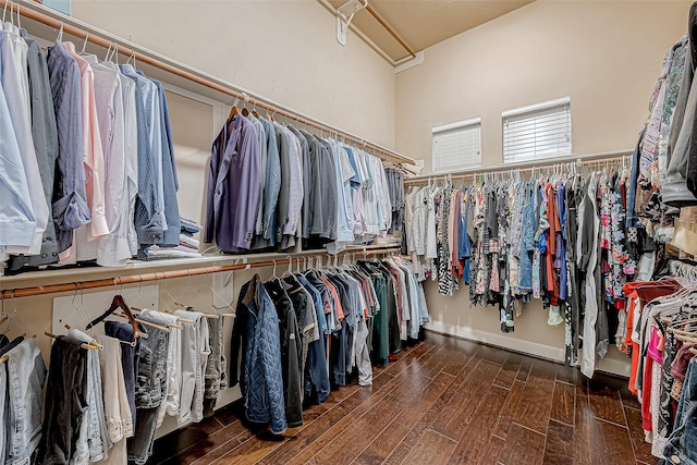 16011 Maple Shores Dr, Houston, TX 77044 - spacious closet with wood finished floors