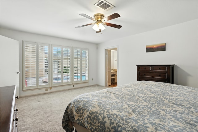 2618 Fontana Dr, Houston, TX 77043 - bedroom featuring carpet and a ceiling fan